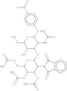 4-Nitrophenyl 2-acetamido-3-O-(3,4,6-tri-O-acetyl-2-deoxy-2-phthalimido-b-D-glucopyranosyl)-2-de...