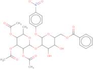 4-Nitrophenyl 2-O-(2,3,4-tri-O-acetyl-b-L-fucopyranosyl)-6-O-benzoyl-a-D-galactopyranoside