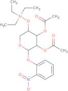 2-Nitrophenyl 2,3-di-O-acetyl-4-O-triethylsilyl-b-D-xylopyranoside