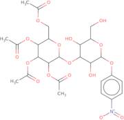 4-Nitrophenyl 3-O-(2,3,4,6-tetra-O-acetyl-b-D-glucopyranosyl)-b-D-glucopyranoside