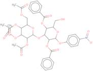 4-Nitrophenyl 3-O-(2,3,4,6-tetra-O-acetyl-a-D-mannopyranosyl)-2,4-di-O-benzoyl-b-D-mannopyranoside