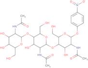 4-Nitrophenyl N,N',N''-triacetyl-b-D-chitotriose