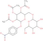 4-Nitrophenyl 2,3,4-tri-O-acetyl-6-O-(a-D-glucopyranosyl)-a-D-glucopyranoside