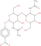 4-Nitrophenyl 2-acetamido-4-O-(2-acetamido-2-deoxy-b-D-glucopyranosyl)-2-deoxy-a-D-galactopyranoside