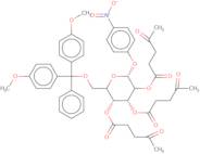 4-Nitrophenyl 6-O-DMT-2,3,4-tri-O-levulinoyl-a-D-mannopyranoside