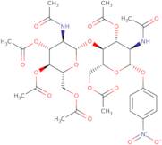 4-Nitrophenyl 2-acetamido-4-O-(2-acetamido-3,4,6-tri-O-acetyl-2-deoxy-b-D-glucopyranosyl)-3,6-di-O-acetyl-2-deoxy-b-D-glucopyranosid e