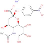 2-O-(4-Nitrophenyl)-a-D-N-acetylneuraminic acid sodium salt