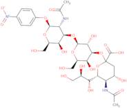 4-Nitrophenyl (N-acetyl-a-neuraminosyl)-(2,3)-O-b-D-galactopyranosyl-(1,3)-2-acetamido-2-deoxy-b-D-galactopyranoside