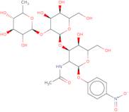 4-Nitrophenyl 2-acetamido-3-O-[2-O-a-L-fucopyranosyl-b-D-galactopyranosyl)-2-deoxy-b-D-galactopyranoside