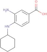 3-Amino-4-cyclohexylamino-benzoic acid