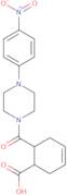 6-{[4-(4-Nitrophenyl)piperazino]carbonyl}-3-cyclohexene-1-carboxylic acid