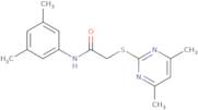 N-(3,5-Dimethylphenyl)-2-[(4,6-dimethyl-2-pyrimidinyl)sulfanyl]acetamide