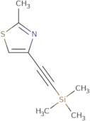 2-Methyl-4-[2-(trimethylsilyl)ethynyl]-1,3-thiazole