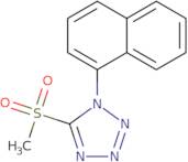 5-Methanesulfonyl-1-(naphthalen-1-yl)-1H-1,2,3,4-tetrazole