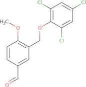 4-Methoxy-3-(2,4,6-trichlorophenoxymethyl)-benzaldehyde