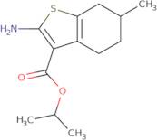 Propan-2-yl 2-amino-6-methyl-4,5,6,7-tetrahydro-1-benzothiophene-3-carboxylate