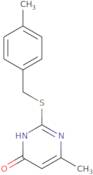 6-Methyl-2-[(4-methylbenzyl)sulfanyl]-4(3H)-pyrimidinone