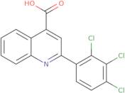 2-(2,3,4-Trichlorophenyl)quinoline-4-carboxylic acid