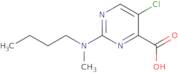 2-[Butyl(methyl)amino]-5-chloropyrimidine-4-carboxylic acid