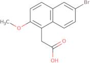 (6-Bromo-2-methoxy-1-naphthyl)acetic acid
