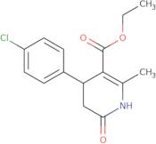 Ethyl 4-(4-chlorophenyl)-2-methyl-6-oxo-1,4,5,6-tetrahydropyridine-3-carboxylate