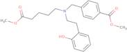 Methyl 4-(((2-hydroxyphenethyl)(5-methoxy-5-oxopentyl)amino)methyl)benzoate