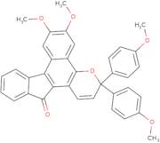 6,7-Dimethoxy-3,3-bis(4-methoxyphenyl)benzo[3,4]fluoreno[2,1-b]pyran-13(3H)-one