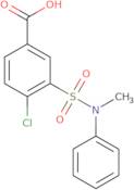 4-Chloro-3-[methyl(phenyl)sulfamoyl]benzoic acid