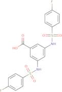 3,5-Bis(4-fluorobenzenesulfonamido)benzoic acid