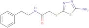 2-(5-Amino-[1,3,4]thiadiazol-2-ylsulfanyl)-N-phenethyl-acetamide