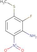 2-Fluoro-3-(methylsulfanyl)-6-nitroaniline