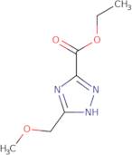 Ethyl 5-(methoxymethyl)-1H-1,2,4-triazole-3-carboxylate