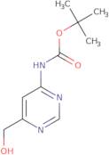 tert-Butyl (6-(hydroxymethyl)pyrimidin-4-yl)carbamate
