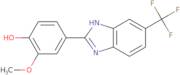 2-Methoxy-4-(6-(trifluoromethyl)-1H-benzo[D]imidazol-2-yl)phenol