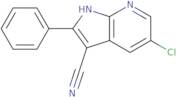 5-Chloro-2-phenyl-1H-pyrrolo[2,3-b]pyridine-3-carbonitrile