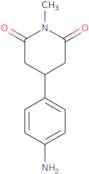 4-(4-Aminophenyl)-1-methylpiperidine-2,6-dione