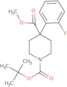 1-Boc-4-(2-fluorophenyl)-4-piperidinecarboxylic acid methyl ester