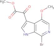 Methyl 2-(7-bromo-4-methoxy-1H-pyrrolo[2,3-c]pyridin-3-yl)-2-oxoacetate