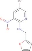 5-Bromo-2-(furan-2-ylmethylamino)-3-nitropyridine