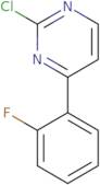 2-Chloro-4-(2-fluoro-phenyl)-pyrimidine