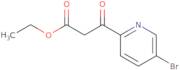 Ethyl 3-(5-bromopyridin-2-yl)-3-oxopropanoate