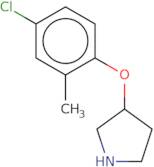 3-(4-Chloro-2-methylphenoxy)pyrrolidine