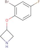 3-(2-Bromo-4-fluorophenoxy)azetidine