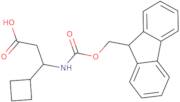 3-Cyclobutyl-3-([(9H-fluoren-9-ylmethoxy)carbonyl]amino)propanoic acid