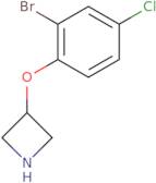 3-(2-Bromo-4-chlorophenoxy)azetidine