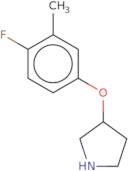 3-(4-Fluoro-3-methylphenoxy)pyrrolidine