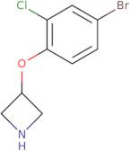 3-(4-Bromo-2-chlorophenoxy)azetidine