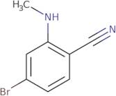 4-Bromo-2-(methylamino)benzonitrile