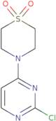 4-(2-Chloropyrimidin-4-yl)-1λ6-thiomorpholine-1,1-dione