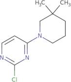 2-Chloro-4-(3,3-dimethylpiperidin-1-yl)pyrimidine